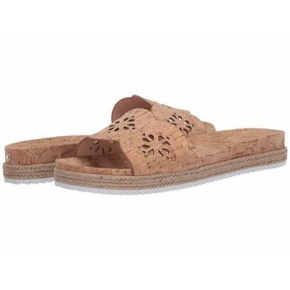 Kate Spade New York Womens Brown Slide Sandals 6.5 - Picture 1 of 3